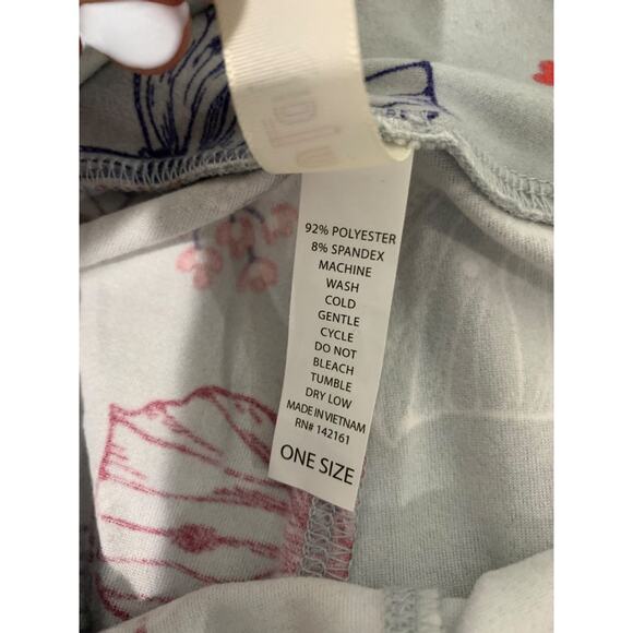 One Size LulaRoe Womens Leggings 3 Pair Assorted Hummingbird Butterfly - Picture 7 of 7